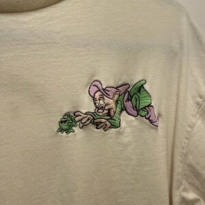 Disney vintage dopey embroidered tee